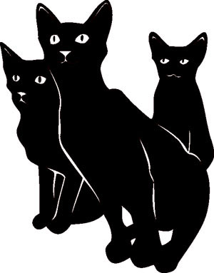  three cats